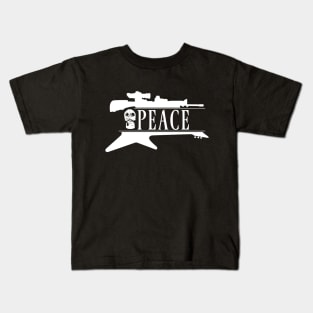 Two weapon for peace Kids T-Shirt